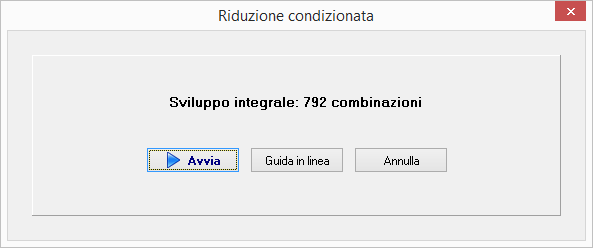 Riduzione condizionata